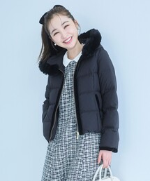 24AW トッカ ショート ダウンジャケット XL ブラック系 大きいサイズ TOCCA｜トッカのダウンジャケット/コート通販 - ZOZOTOWN