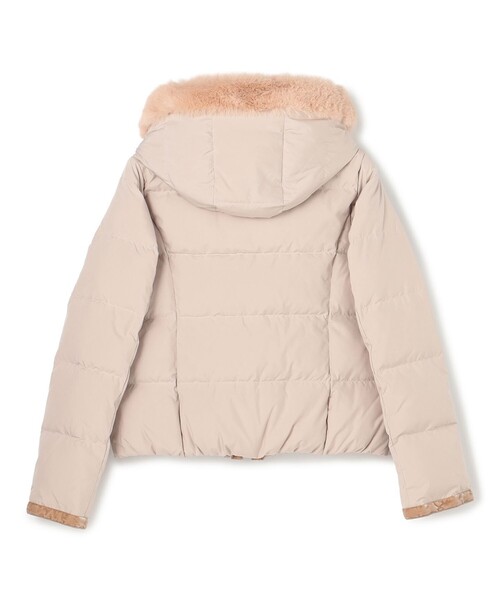 TOCCA(トッカ)の「HEART SHOT ショートダウンコート(ダウンジャケット/コート・レディース・ネイビー系/ベージュ系/ブラック系・0/2/4/6)」の16枚目の写真