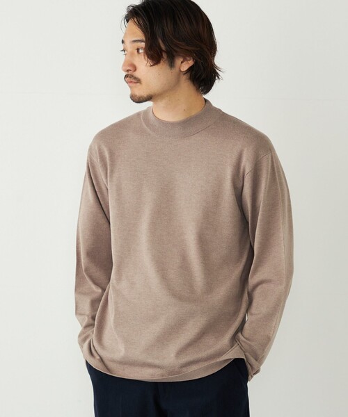 5000vt3枚 SHIPS Colors:〈吸湿発熱〉Solist(R) Heat 14ゲージ モックネック