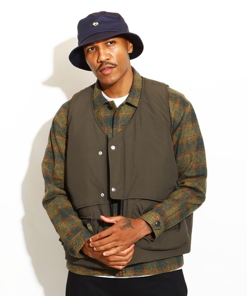 ROTAR(ローター)の「Ombre Check Shirt Jacket(ミリタリージャケット・メンズ・ブラック/ブルー/グリーン・MEDIUM/LARGE/X-LARGE)」の8枚目の写真