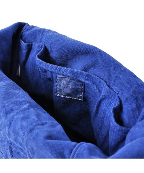 TONE SELECT GOODS(トーンセレクトグッズ)の「Butler Verner Sails(バトラーバーナーセイルズ) 反応染キャンバスビッグボストンバッグ 製品染め 洗い加工 鞄【JA-1075-2】(ボディバッグ/ウエストポーチ・メンズ・ブルー・FREE)」の2枚目の写真
