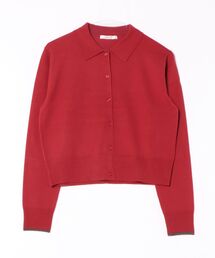 モチモチ衿付きカーディガン