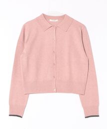 モチモチ衿付きカーディガン