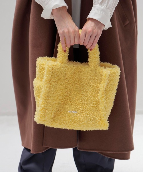 セール】TSURU by Mariko Oikawa / Fergie(ボアトートバッグ WB