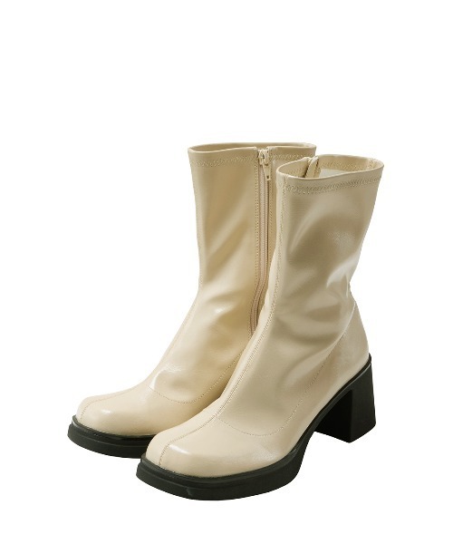 SYNTHETIC LEATHER PLATFORM BOOTS（ブーツ）｜Ameri（アメリ）の