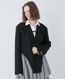 SORIN | TW Twill High Cut Hem Jacket/TWツイル ハイカットヘムジャケット(テーラードジャケット)