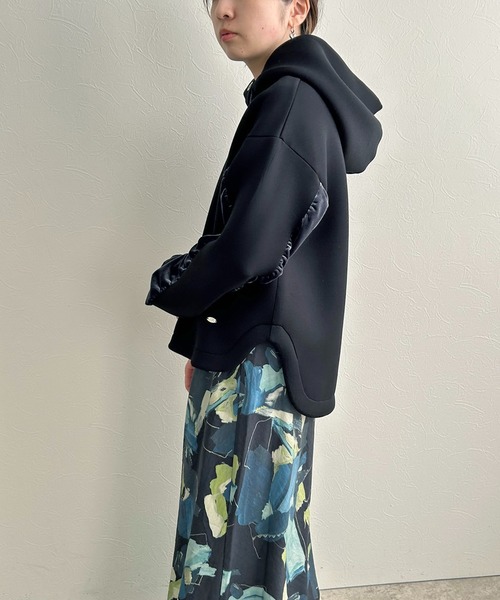 ベロア×ダンボールパーカー LHELBIE│Eimee Law & LHELBIE 公式