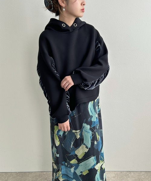 おまとめ商品⭐️ベロア素材パーカー、紺色、ブラック おまとめ商品⭐️ベロア素材パーカー、紺色、ブラック おまとめ商品