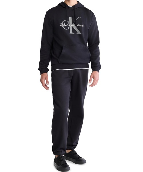 Calvin Klein(カルバン・クライン)の「【 Calvin Klein / カルバン クライン 】MONOGRAM LOGO HOODIE / モノグラム ロゴ フーディー(パーカー・メンズ・ブラック・LARGE/MEDIUM/X-LARGE/SMALL)」の9枚目の写真