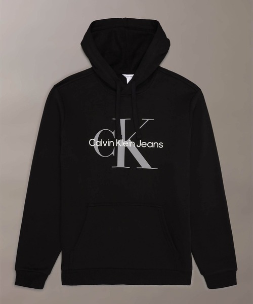 Calvin Klein(カルバン・クライン)の「【 Calvin Klein / カルバン クライン 】MONOGRAM LOGO HOODIE / モノグラム ロゴ フーディー(パーカー・メンズ・ブラック・LARGE/MEDIUM/X-LARGE/SMALL)」の2枚目の写真