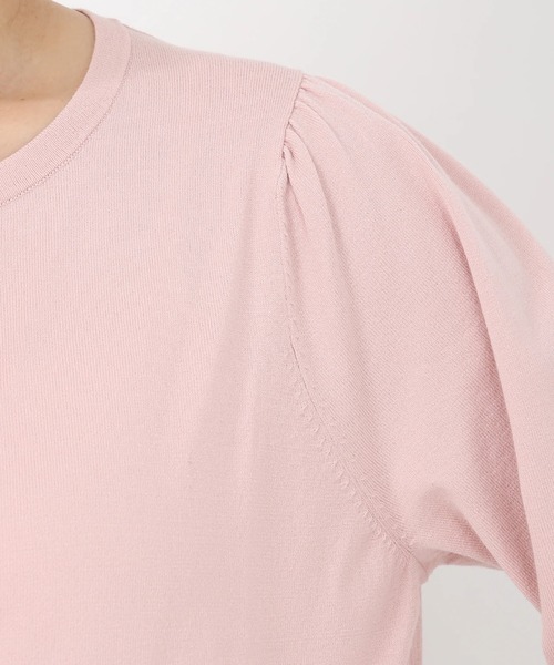 UNIVERVAL MUSE(ユニバーバル ミューズ)の「コンフォートイネス_アソートチャームニットカーディガン(カーディガン/ボレロ・レディース・ライトピンク/オフホワイト/ブラック・2)」の8枚目の写真