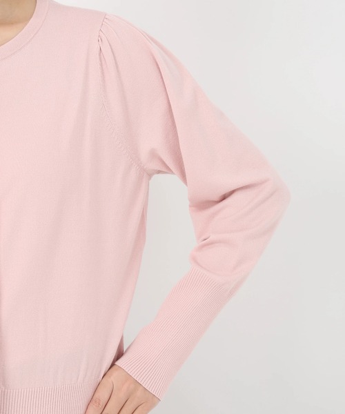 UNIVERVAL MUSE(ユニバーバル ミューズ)の「コンフォートイネス_アソートチャームニットカーディガン(カーディガン/ボレロ・レディース・ライトピンク/オフホワイト/ブラック・2)」の9枚目の写真