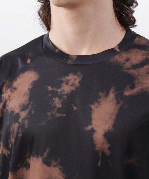 MANASTASH（マナスタッシュ）の「MANASTASH/マナスタッシュ　TIE DYE L/S TOP /タイダイロングスリーブT（Tシャツ/カットソー・メンズ・ダークグリーン系/ブラック・L/M/XL/S）」の10枚目の写真
