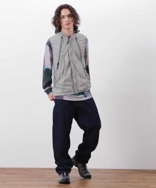 MANASTASH（マナスタッシュ）の「MANASTASH/マナスタッシュ　TIE DYE L/S TOP /タイダイロングスリーブT（Tシャツ/カットソー・メンズ・ダークグリーン系/ブラック・L/M/XL/S）」の21枚目の写真