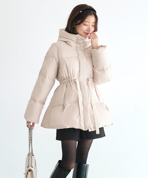 フレンチダウン ｜ フーデッド フレンチダウン ミドルコート