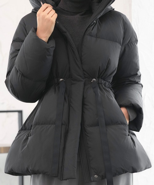 フレンチダウン ｜ フーデッド フレンチダウン ミドルコート