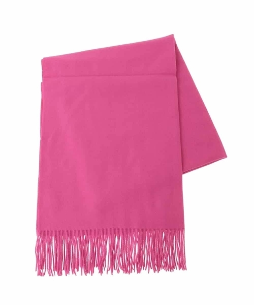 MK MICHEL KLEIN(エムケーミッシェルクラン)の「大判無地ストール/洗える(ストール/ショール・レディース・サンドベージュ/ピンク/グレー/ミント・38)」の5枚目の写真