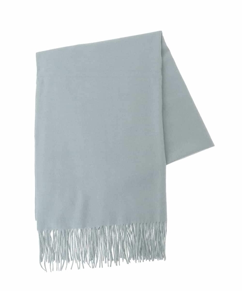 MK MICHEL KLEIN(エムケーミッシェルクラン)の「大判無地ストール/洗える(ストール/ショール・レディース・サンドベージュ/ピンク/グレー/ミント・38)」の11枚目の写真