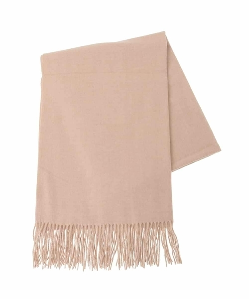 MK MICHEL KLEIN(エムケーミッシェルクラン)の「大判無地ストール/洗える(ストール/ショール・レディース・サンドベージュ/ピンク/グレー/ミント・38)」の12枚目の写真