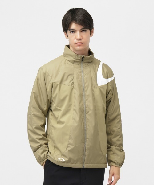 OAKLEY(オークリー)の「オークリー ENHANCE WIND WARM JACKET 15.7(ナイロンジャケット・メンズ・ブラック/ブラウン/コバルトブルー・M/L/LL/3L/S)」の2枚目の写真