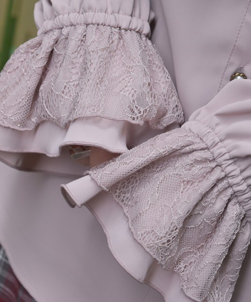 axes femme（アクシーズファム）の「レース重ねラッフルフリルBL