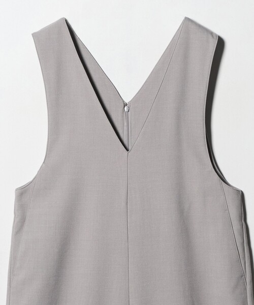 A DAY IN THE LIFE UNITED ARROWS(アデイインザライフユナイテッドアローズ)の「裏起毛 Vネック オールインワン <A DAY IN THE LIFE>(ワンピース・レディース・ネイビー/グレー系/ナチュラル・FREE)」の18枚目の写真