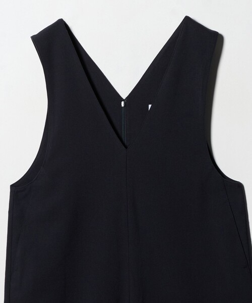 A DAY IN THE LIFE UNITED ARROWS(アデイインザライフユナイテッドアローズ)の「裏起毛 Vネック オールインワン <A DAY IN THE LIFE>(ワンピース・レディース・ネイビー/グレー系/ナチュラル・FREE)」の21枚目の写真