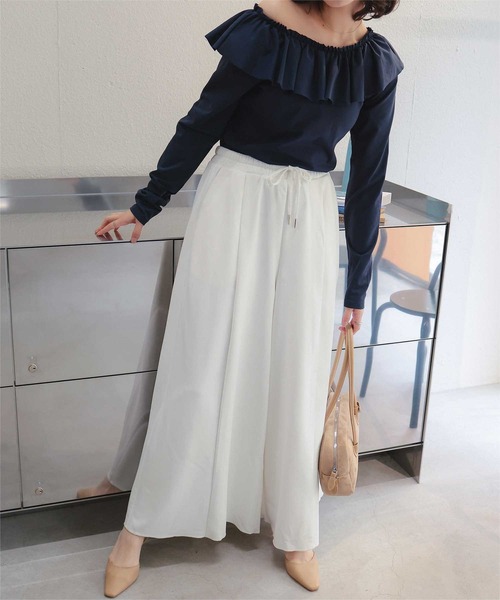 セール】スーパーワイドタックスウェットパンツ（その他パンツ