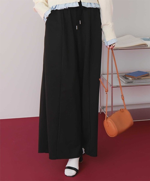titivate(ティティベイト)の「スーパーワイドタックスウェットパンツ(その他パンツ・レディース・オフホワイト/クリーム/ブラック・L/M/S/SP)」の15枚目の写真