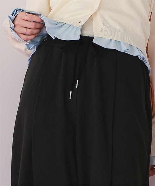 titivate(ティティベイト)の「スーパーワイドタックスウェットパンツ(その他パンツ・レディース・オフホワイト/クリーム/ブラック・L/M/S/SP)」の18枚目の写真