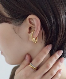 ciite'（シーテ）の「【 金属アレルギー対応 】 ニュアンスデザイン イヤーカフ サージカルステンレス（片耳用）（イヤーカフ）」