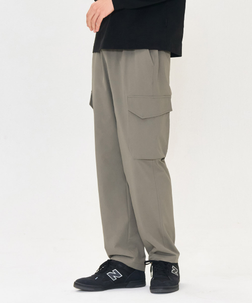 CHASECULT(チェイスカルト)の「ユニセックスストレッチカーゴパンツ-カーキ(その他パンツ・メンズ・カーキ・82/86/70/76)」の2枚目の写真