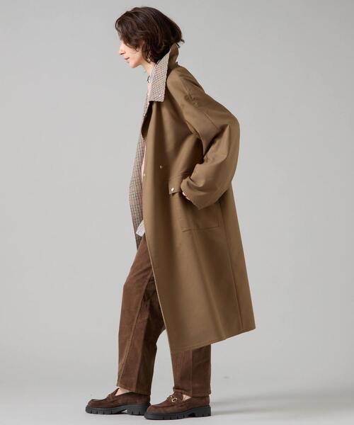 Liesse（リエス）の「【大草直子さんコラボ】リバーシブルコート（その他アウター・レディース・ベージュ/ブラック・3/2）」の11枚目の写真