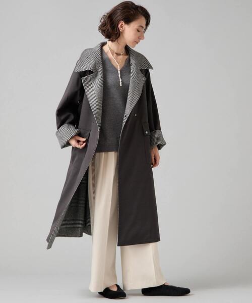 大草直子さんコラボ】リバーシブルコート（その他アウター）｜Liesse