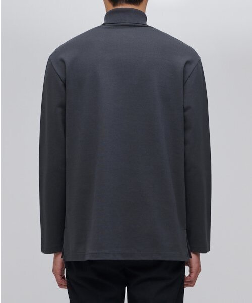 MUSINSA STANDARD（ムシンサスタンダード）の「フォンテタートルネック長袖Tシャツ[ブルーグレー]（Tシャツ/カットソー・メンズ・その他・SMALL/MEDIUM/LARGE/X-LARGE/XX-LARGE/XXX-LARGE）」の2枚目の写真