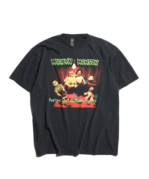 THRIFTY LOOK(スリフティールック)の「THRIFTY LOOK / スリフティールック THRIFTY 'MARILYN MANSON' TEE(Tシャツ/カットソー・メンズ・ブラック系1/ブラック・X-LARGE/MEDIUM/LARGE)」の2枚目の写真