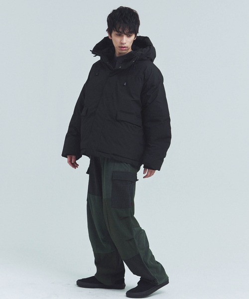 JACKROSE（ジャックローズ）の「JE-PE タスラン /防風- 中綿フード JKT-2（その他アウター・メンズ・グレー/ブラック・M/L/XL）」の15枚目の写真