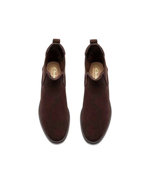 Clarks(クラークス)の「クラークス Nella Top ネラトップ ブーツ(ブーツ・レディース・ダークブラウン/タン/ブラック・35/40/45/50/55/30)」の11枚目の写真