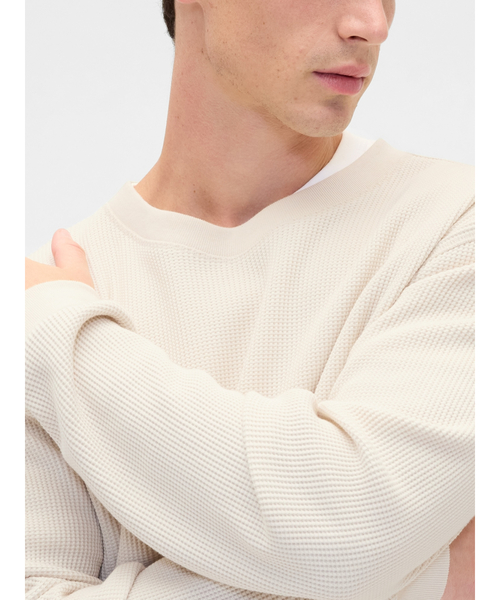 セール】ヘビーウェイト サーマル オーバーサイズ Tシャツ（Tシャツ