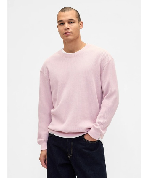 セール】ヘビーウェイト サーマル オーバーサイズ Tシャツ（Tシャツ