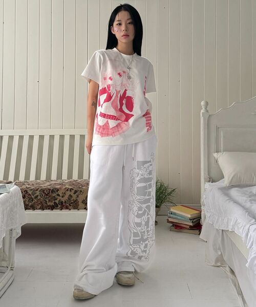 LUVISTRUE（ラヴイズトゥルー）の「GT LOGO SWEATPANTS(BLACK)（スウェットパンツ・レディース・その他・FREE）」の3枚目の写真