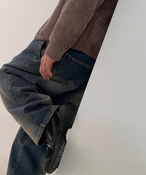 NOWLE(ノウル)の「【NOWLE】コーデュロイ ノーカラー クロップド ボタンジャケット(ノーカラージャケット・メンズ・ブラック/アッシュブラウン/ダークグレー・MEDIUM/LARGE/X-LARGE)」の20枚目の写真