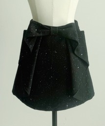 TITTY&CO. | バックリボンラメショートスカート(スカート)