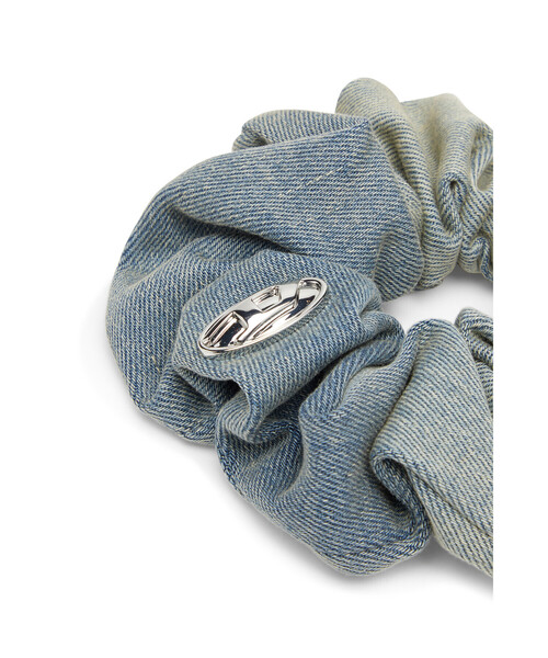 DIESEL（ディーゼル）の「ウィメンズ シュシュ BANGLE SCRUNCHIE（シュシュ・レディース・インディゴブルー・UNI）」の3枚目の写真