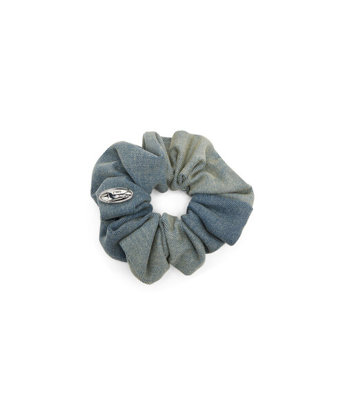 DIESEL（ディーゼル）の「ウィメンズ シュシュ BANGLE SCRUNCHIE（シュシュ・レディース・インディゴブルー・UNI）」の2枚目の写真
