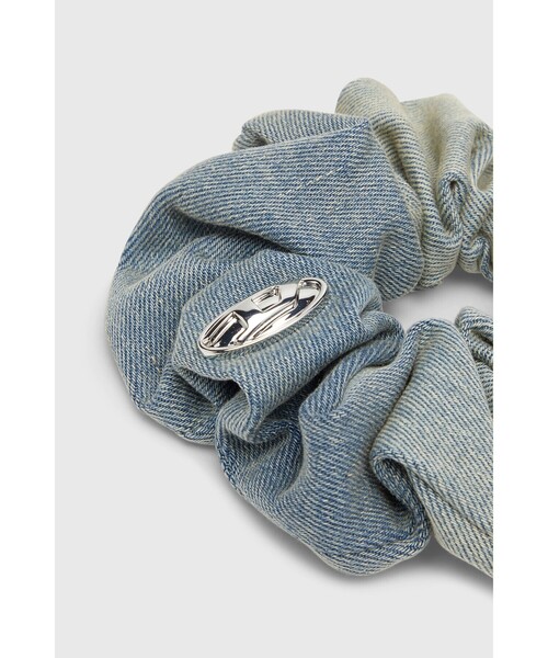 DIESEL（ディーゼル）の「ウィメンズ シュシュ BANGLE SCRUNCHIE（シュシュ・レディース・インディゴブルー・UNI）」の3枚目の写真