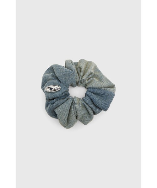 DIESEL（ディーゼル）の「ウィメンズ シュシュ BANGLE SCRUNCHIE（シュシュ・レディース・インディゴブルー・UNI）」の2枚目の写真