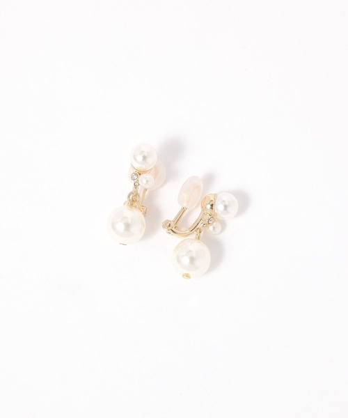 GLOBAL WORK（グローバルワーク）の「パールマルチイヤリング/611210（イヤリング・レディース・ゴールド系その他3/ゴールド系その他2/ゴールド系その他4/ゴールド系その他5/シルバー系その他6/ゴールド系その他・FREE）」の4枚目の写真