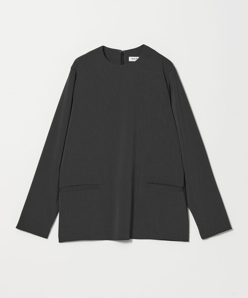 MARW UNITED ARROWS（マルゥ ユナイテッドアローズ）の「＜MARW UNITED ARROWS＞クルーネック ブラウス（シャツ/ブラウス・レディース・ブラック/ネイビー/ダークグレー・FREE）」の5枚目の写真