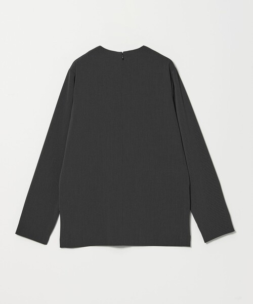 MARW UNITED ARROWS（マルゥ ユナイテッドアローズ）の「＜MARW UNITED ARROWS＞クルーネック ブラウス（シャツ/ブラウス・レディース・ブラック/ネイビー/ダークグレー・FREE）」の6枚目の写真
